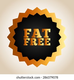fat free design, vector illustration eps10 graphic 