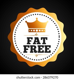 fat free design, vector illustration eps10 graphic 