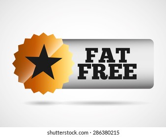 fat free design, vector illustration eps10 graphic 