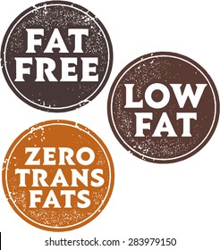 Fat Free Diet Stamps