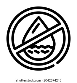 fat free line icon vector. fat free sign. isolated contour symbol black illustration