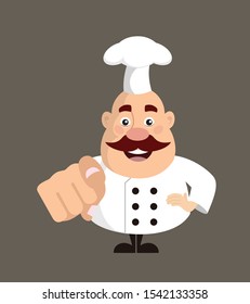 Fat Funny Chef - Laughing and Pointing
