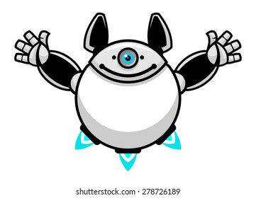 Fat genial robot