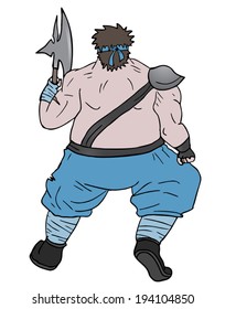 Fat man ax