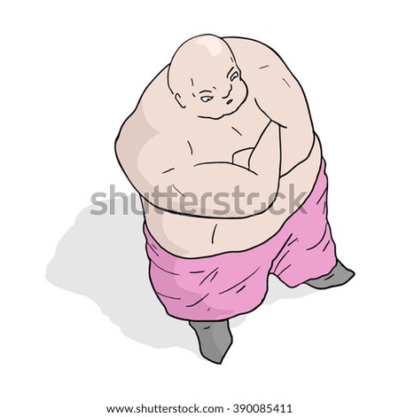 fat man draw