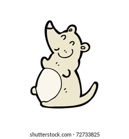 fat mouse eating cartoon