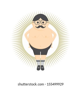 fat nerd guy avatar