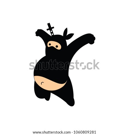 fat ninjas who are jumping