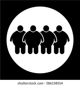 Fat People Icon
