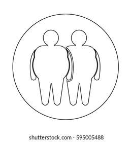 Fat People Icon