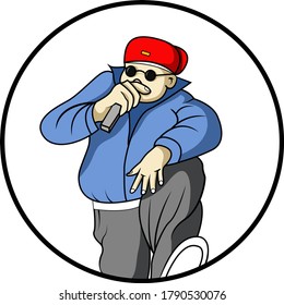 A fat rapper