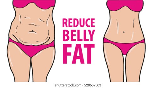 From fat to slim and healthy body. Before and after concept. Changing lifestyle and body shape.
