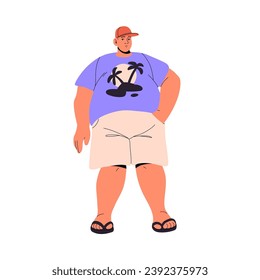 Cartoon Man in Underwear stock vector. Illustration of scared