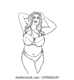 Fat woman in bikini. Images are suitable to be used as supporting health articles about obesity, holidays, picnics and so on