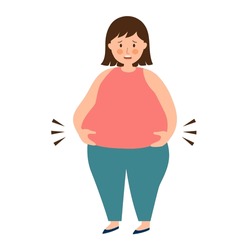 Overweight Fat Woman Image & Photo (Free Trial)