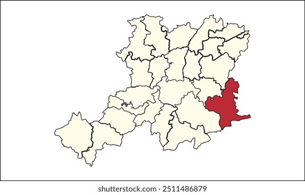 Mapa de Fatehpur Gaya, Distrito de Gaya, Estado de Bihar, República de la India, Gobierno de Bihar, territorio indio, India oriental, política, aldea, turismo