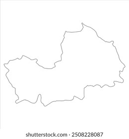 Fatehpur map outline, Jamtara District, Jharkhand state, Republic of India, Government of Jharkhand, Indian territory, Eastern India, politics, village, tourism