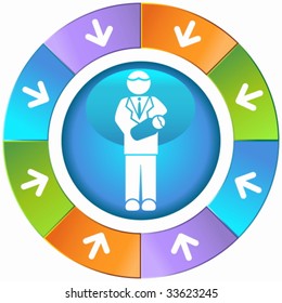 father baby wheel