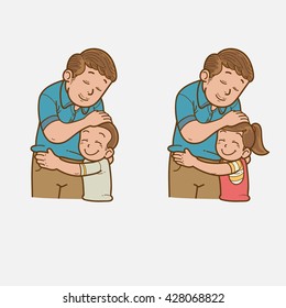Father and child