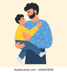 Bebe En Brazos De Papa Ilustraciones Imagenes Y Vectores De Stock Shutterstock