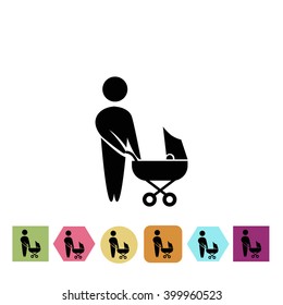 Father with child icon