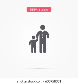 father and child icon