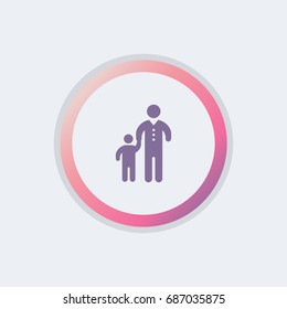 father and child icon
