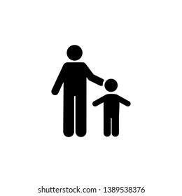 Father, child icon. Element of parent icon. Premium quality graphic design icon. Signs and symbols collection icon for websites, web design