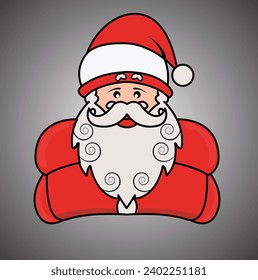 Father Christmas Santa characters design