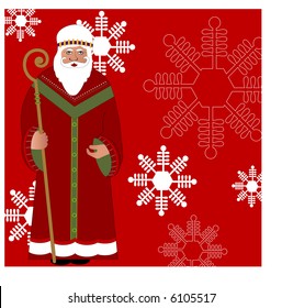father christmas vector