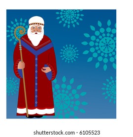 father christmas vector