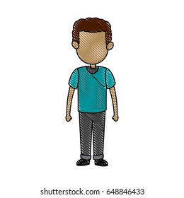father dad male member of family vector illustration