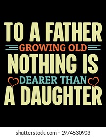 father and daughter t shirt design for typography