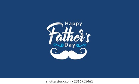 Father day celebration  calligraphy text or font means " Happy father Day
