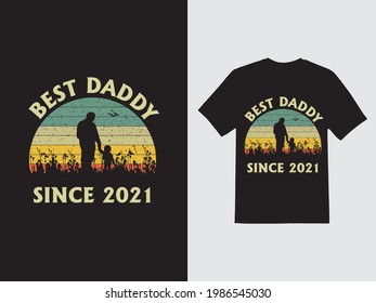 Father Day Dad T-shirt Design