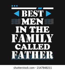 Father Day Dad Typography  T Shirt Vector