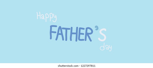 father' day design of vector. doodle art style.