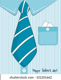 Father day greeting card