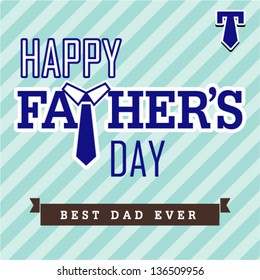 Father day greeting card