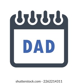 Father day icon, Vector Graphics