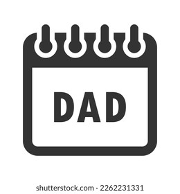 Father day icon, Vector Graphics