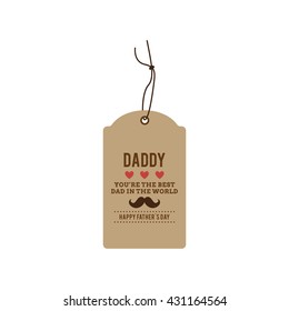father day  label