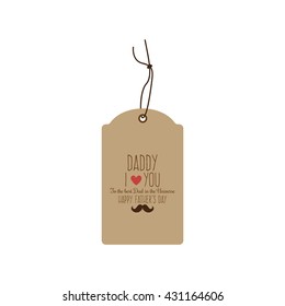 father day  label