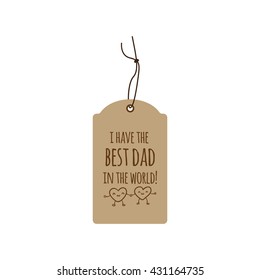 father day  label