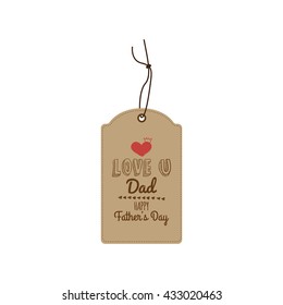father day  label