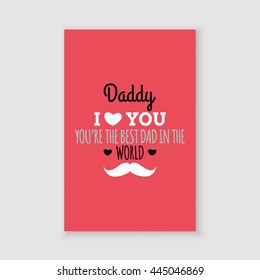 father day label