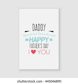 father day label