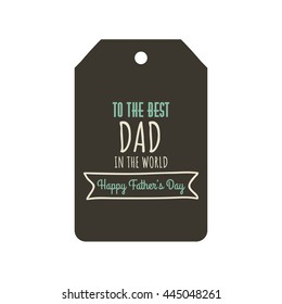 father day label