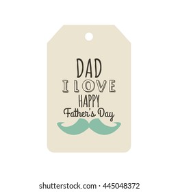 father day label