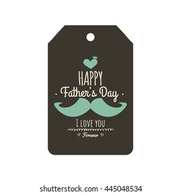 father day label